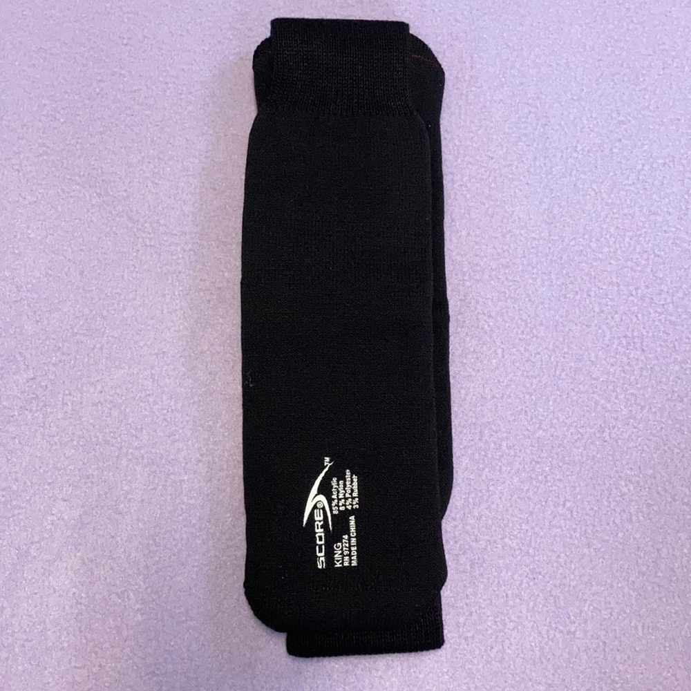 Score Athletic Black Socks